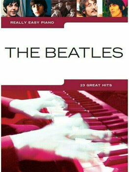 Noder til klaverer Hal Leonard Really Easy Piano: The Beatles Musik bog - 1