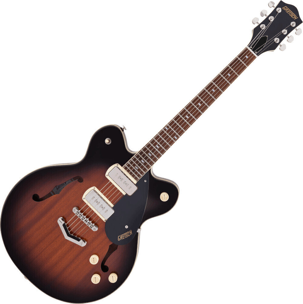 Semi-akoestische gitaar Gretsch G2622-P90 Streamliner Center Block P90 IL Havana Burst