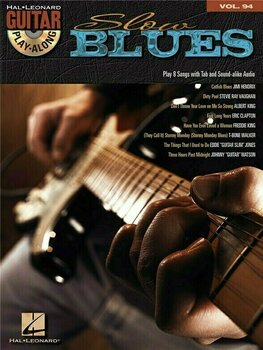 Music sheet for guitars and bass guitars Hal Leonard Guitar Play-Along Volume 94: Slow Blues Music Book - 1