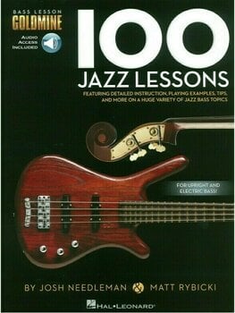 Noder til basguitarer Hal Leonard Bass Lesson Goldmine: 100 Jazz Lessons Musik bog - 1