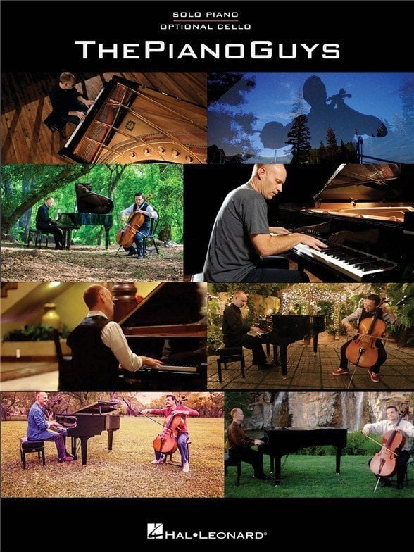 Noder til klaverer Hal Leonard The Piano Guys: Solo Piano And Optional Cello Musik bog