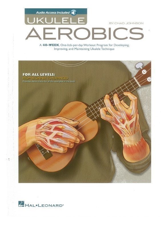 Noty pro ukulele Hal Leonard Ukulele Aerobics: For All Levels - Beginner To Advanced Noty