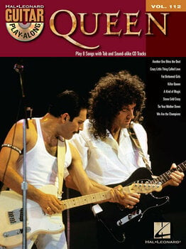 Notblad för gitarrer och basgitarrer Queen Guitar Play-Along Volume 112 Musikbok - 1