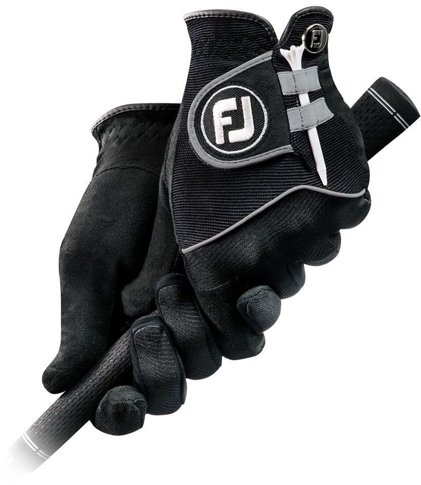Rękawice Footjoy RainGrip Mens Golf Gloves (Pair) Black L