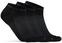 Fietssokken Craft Core Dry Shaftless Sock 3-Pack Black 34-36 Fietssokken