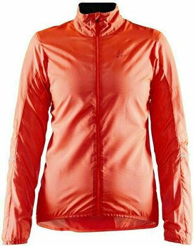 Giacca da ciclismo, gilet Craft Essence Light Wind Womens Jacket Orange M Giacca - 1