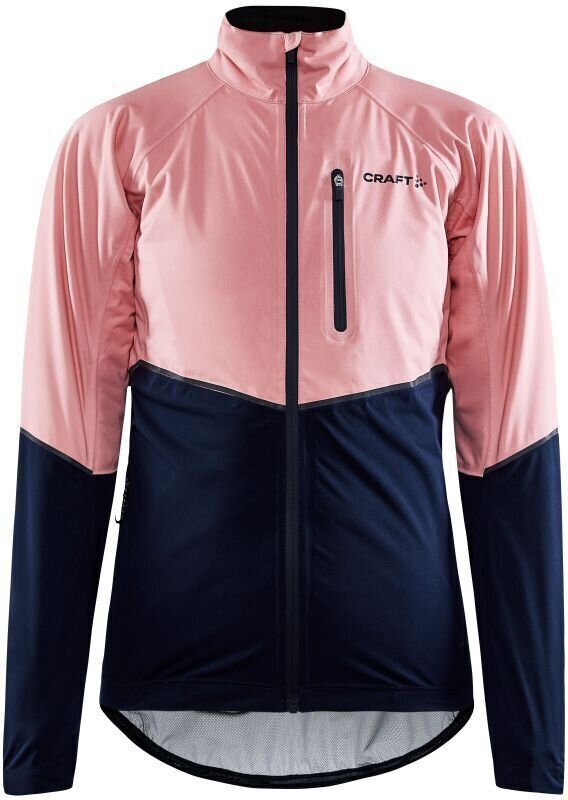 Kerékpár kabát, mellény Craft ADV Endur Hyd Dark Blue-Rózsaszín S Kabát