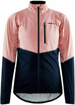 Kerékpár kabát, mellény Craft ADV Endur Hyd Dark Blue-Rózsaszín S Kabát - 1