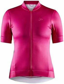 Camisola de ciclismo Craft Essence Jersey Woman Jersey Pink M - 1