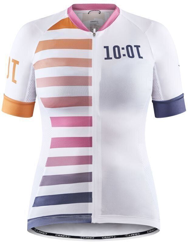Odzież kolarska / koszulka Craft ADV HMC Endur Woman Golf Biała-Pomarańczowy L