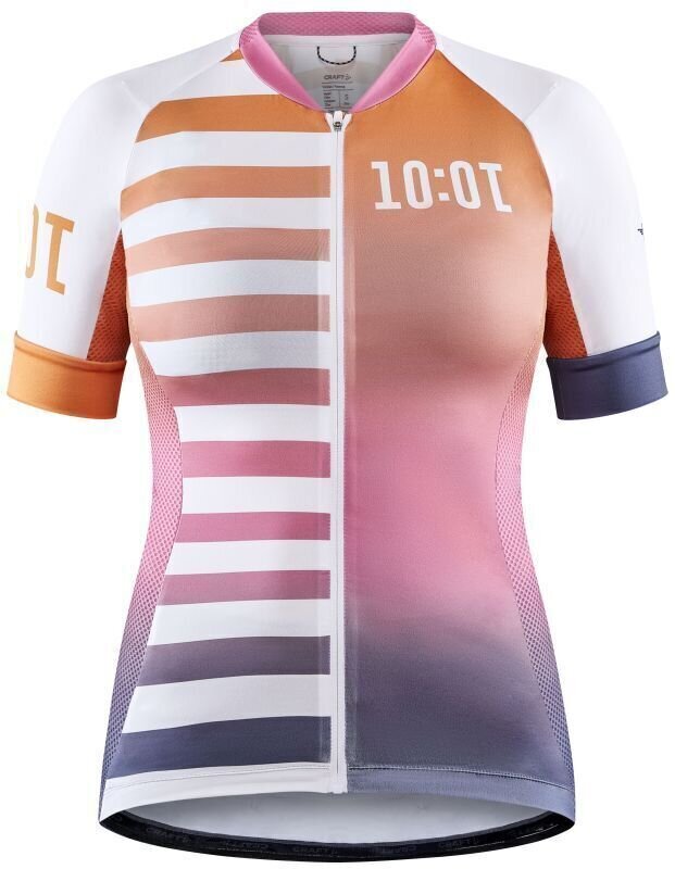 Mez kerékpározáshoz Craft ADV HMC Endur Woman Dzsörzi Narancssárga-Rózsaszín S