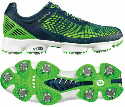 Men's golf shoes Footjoy Hyperflex Navy/Lime 44 - 1