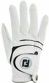 Handschuhe Footjoy WeatherSof Herren Golfhandschuh Weiß Rechte Hand für Linkshänder S - 1