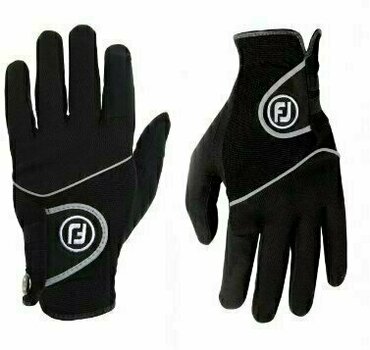 Rukavice Footjoy RainGrip Mens Golf Gloves 2017 (Pair) Black XL - 1