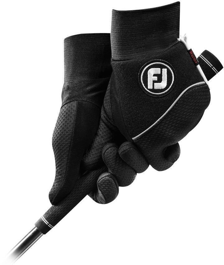 Rękawice Footjoy WinterSof Mens Golf Gloves 2015 (Pair) Black XL