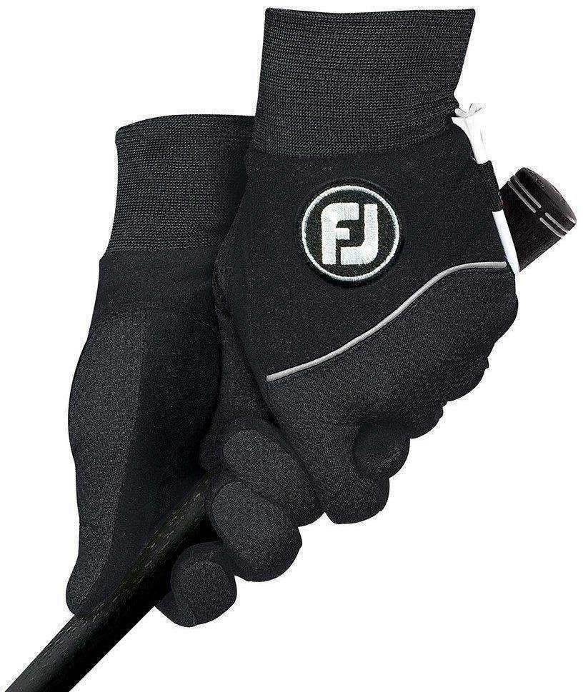 Gloves Footjoy WinterSof Mens Golf Gloves (Pair) Black S