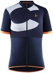 Cykeltrøje Craft Core Endur Log Woman Dark Blue