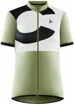 Cycling jersey Craft Core Endur Log Woman Jersey Dark Green-White S - 1