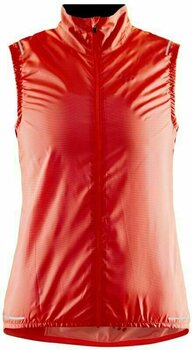 Biciklistička jakna, prsluk Craft Essence Light Wind Vest Woman Orange XS Prsluk - 1