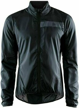 Kerékpár kabát, mellény Craft ADV Essence Light Wind Jacket Man Black S Kabát - 1