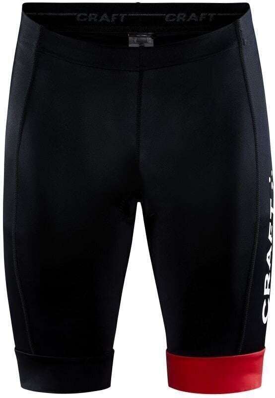 Fietsbroeken en -shorts Craft Core Endur Black/Red XL Fietsbroeken en -shorts