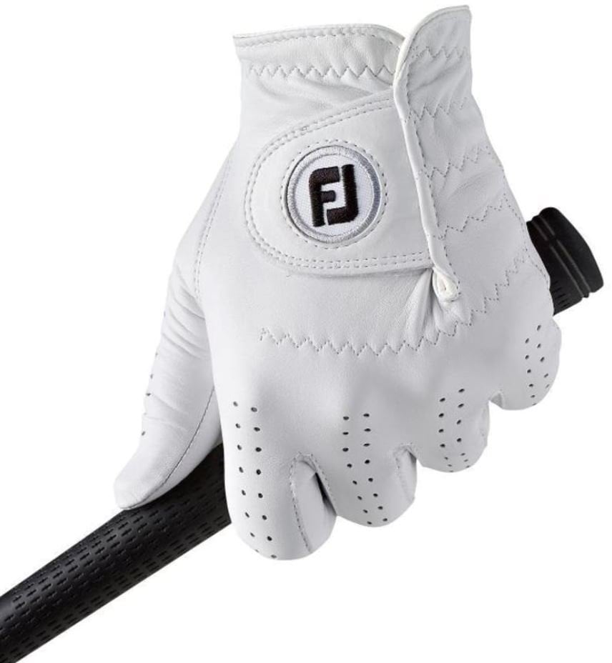 Handschuhe Footjoy CabrettaSof Mens Golf Glove White LH L