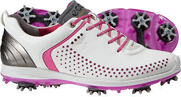 Naisten golfkengät Ecco Biom G2 Womens Golf Shoes White/Candy 37