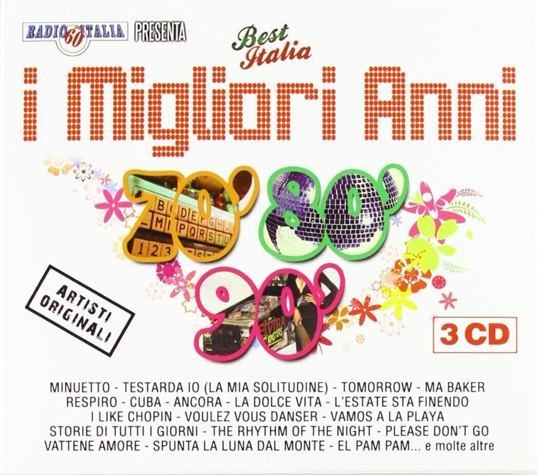 Muzyczne CD Migliori Anni - 70/80/90 (3 CD)