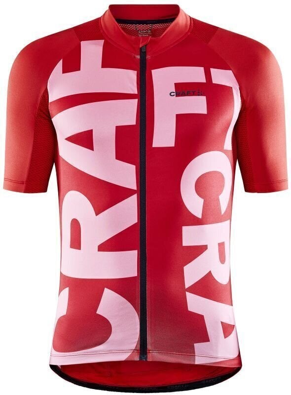 Odzież kolarska / koszulka Craft ADV Endur Grap Man Golf Red XS