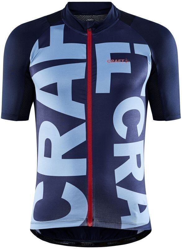 Tricou ciclism Craft ADV Endur Grap Man Jersey Albastru închis XS