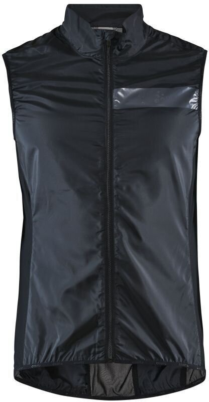 Cykeljakke, vest Craft Essence Light Black XL Vest