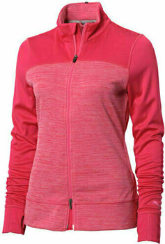 Jacke Puma Colorblock Full Zip Womens Jacket Rose S - 1