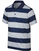 Koszulka Polo Nike Bold Stripe Koszulka Polo Do Golfa Dla Dzieci Midnight Navy/Midnight Navy/Black L