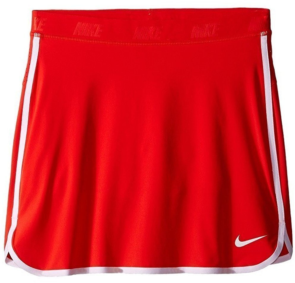 Suknja i haljina Nike Girls Skort Light Crimson/White/Metallic Silver L