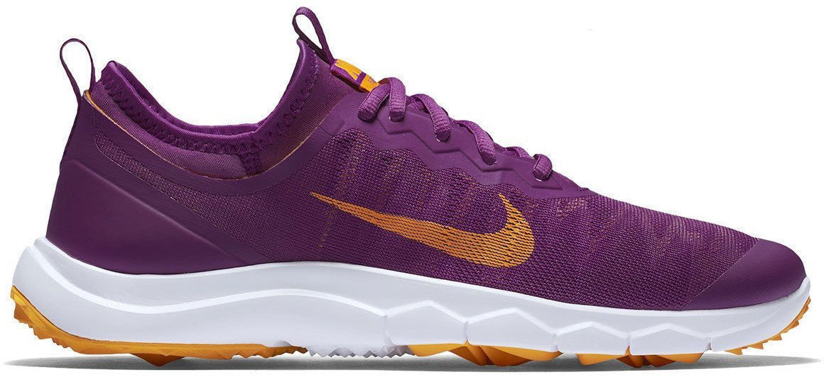 Ženske cipele za golf Nike FI Bermuda Purple/Orange