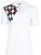 Camisa pólo Sunice Spencer X-Static Mens Polo Shirt Pure White/Flame Scarlet XL