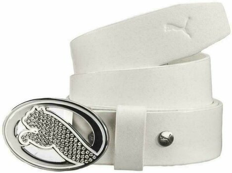 white puma belt