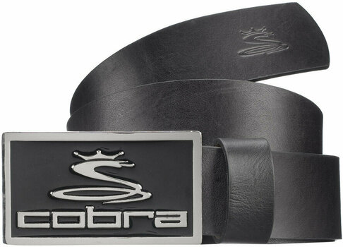 Golf pasek Cobra Golf Enamel Fitted Belt Black XL - 1