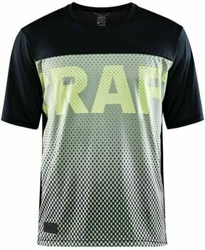 Fietsshirt Craft Core Offroad X Man Jersey Black/Green XS - 1