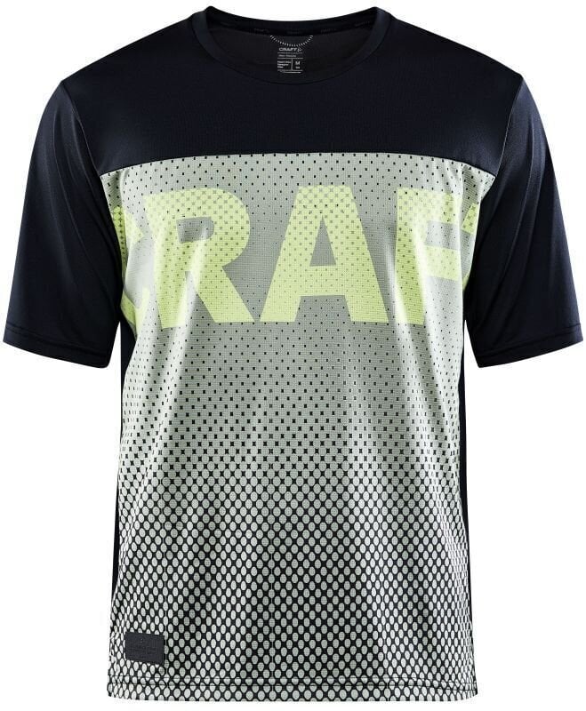 Cycling jersey Craft Core Offroad X Man Black/Green S