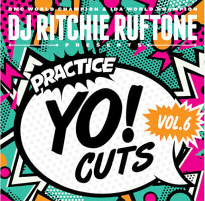 Disco de vinil DJ Ritchie Rufftone - Practice Yo Cuts Vol.6 (Green Coloured) (7" Vinyl)