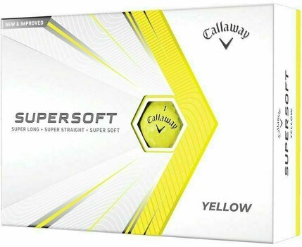 Golfball Callaway Supersoft 21 Yellow Golf Balls - 1