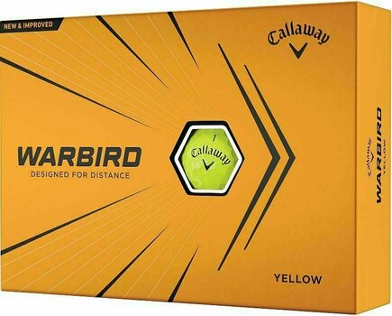 Golf žogice Callaway Warbird 21 Yellow Golf Balls - 1