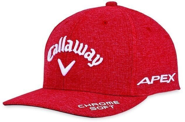 Mütze Callaway Tour Authentic Performance Pro Cap Red Heather
