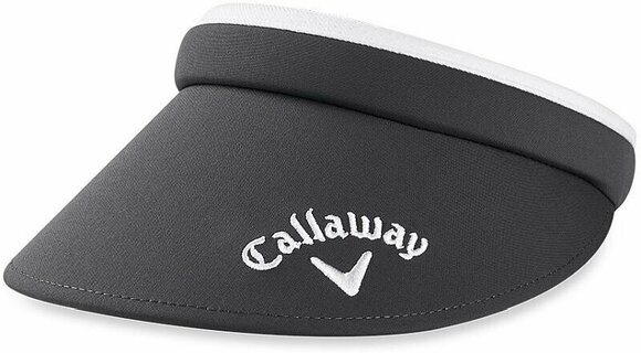 Козирка за голф Callaway Clip Visor Charcoal/White - 1