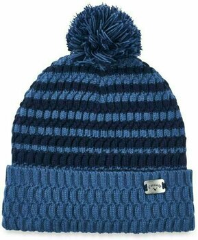 Winter Hat Callaway Pom Pom Beanie Blue/Navy - 1