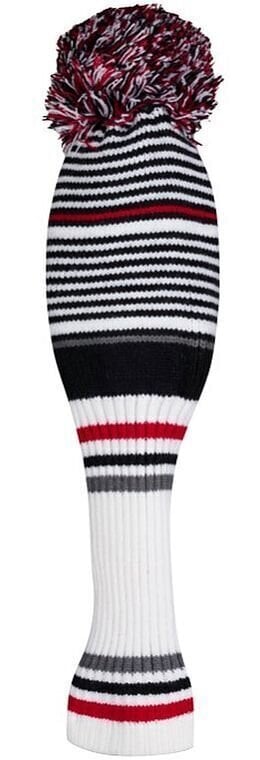Visiere Callaway Pom Pom Driver Headcover White/Black/Charcoal/Red
