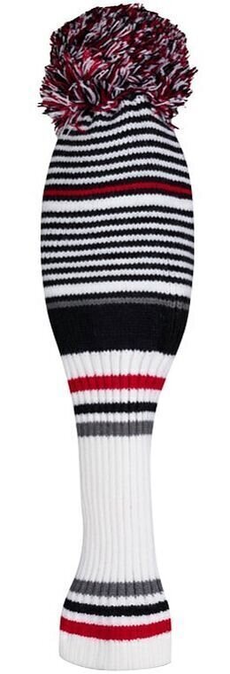 Headcovers Callaway Pom Pom Fairway Headcover White/Black/Charcoal/Red