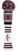 Cobertura para a cabeça Callaway Pom Pom Hybrid Headcover White/Black/Charcoal/Red