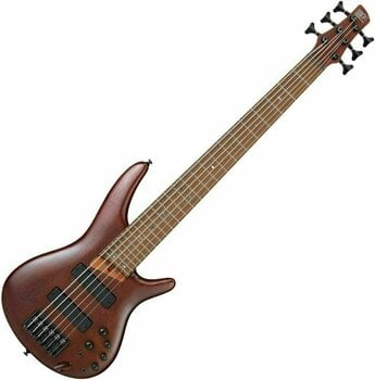 6-string Bassguitar Ibanez SR506E-BM Brown Mahogany - 1